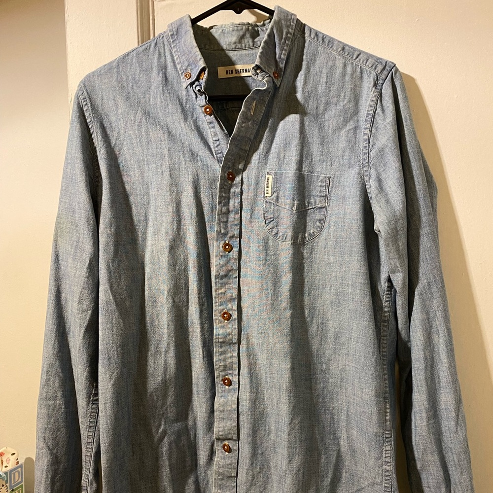 Button Down Chambray Shirt | Ben Sherman